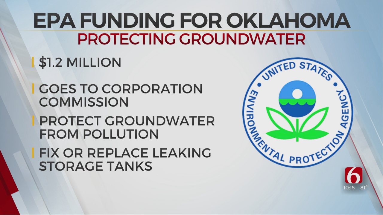 EPA To Send Oklahoma $1 Million For Groundwater Protection 