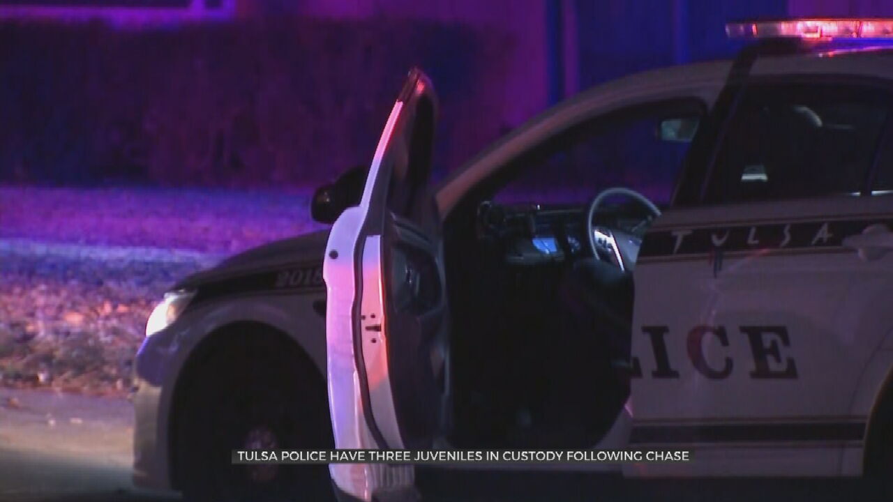 3 Teen Girls In Custody After Chase In Stolen SUV, Tulsa Police Say