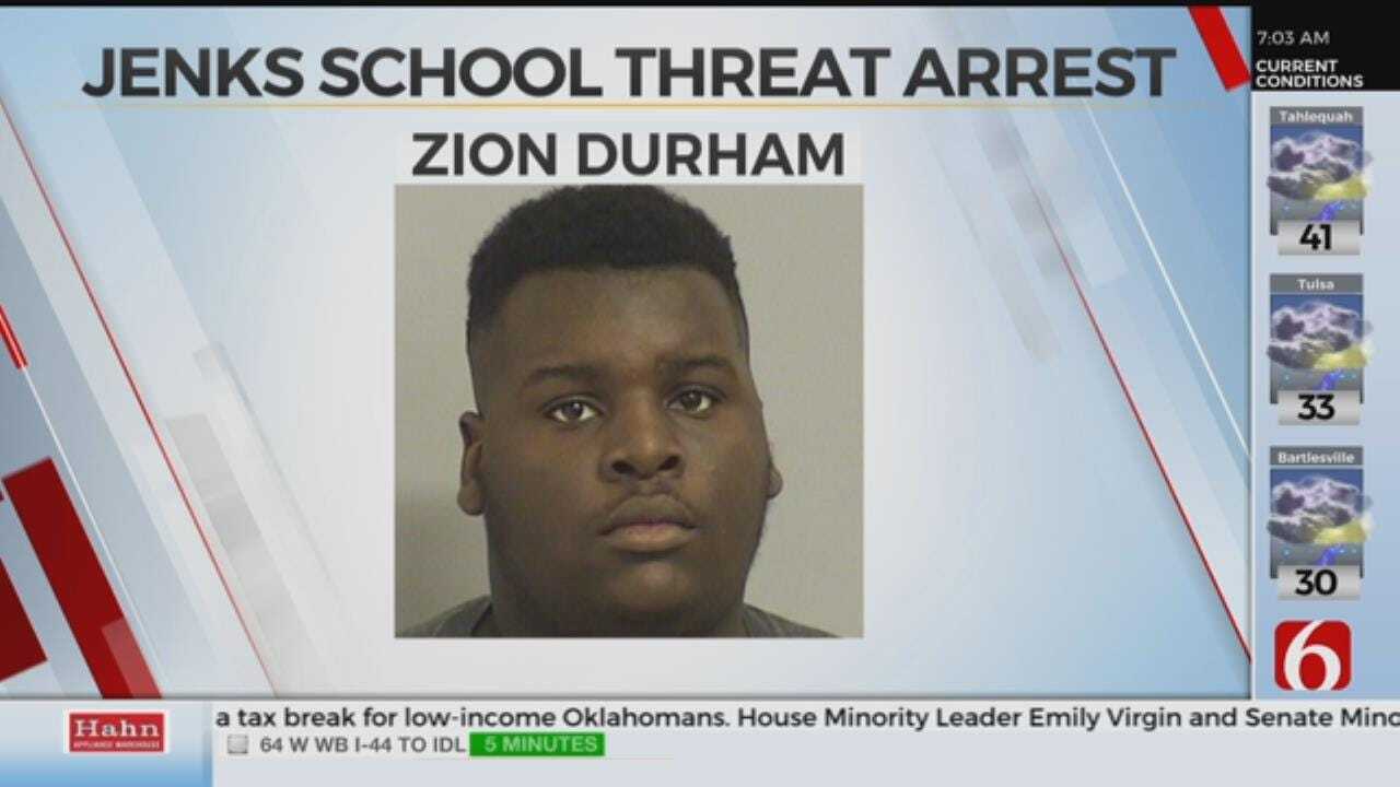 2 In Custody For Threats To Jenks School