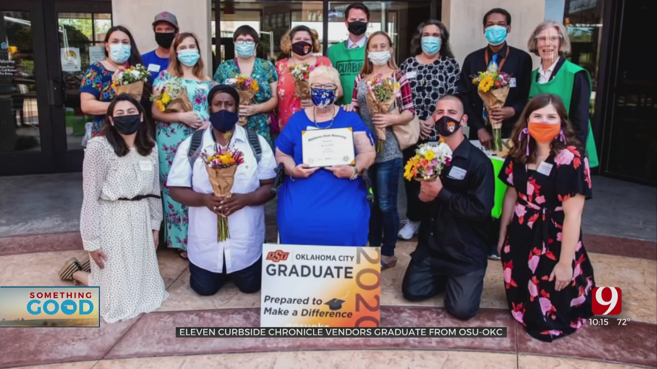 Amazing Oklahoman: 11 Curbside Chronicle Vendors Graduate From OSU-OKC
