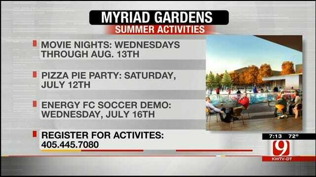 Summer Activities At The Myriad Gardens