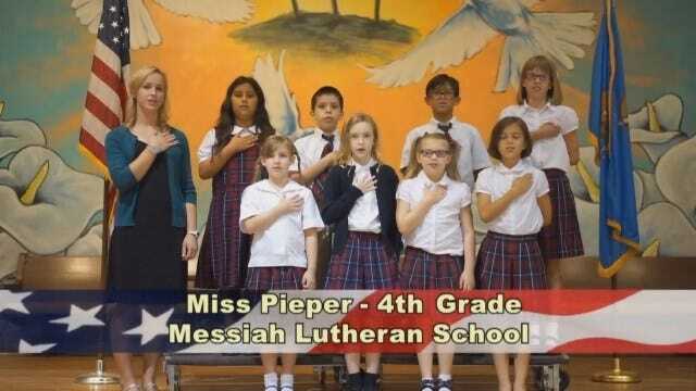 Miss Pieper's 4th Grade at Messiah Lutheran School
