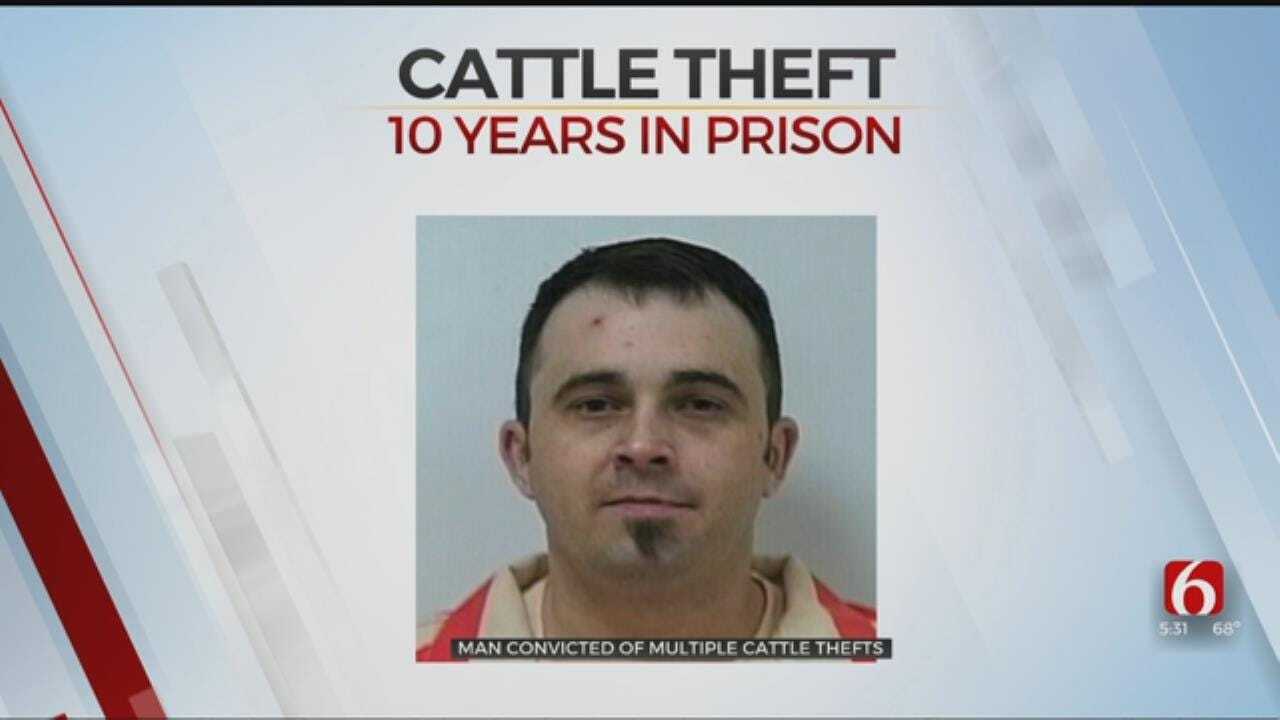 Sperry Cattle Rustler Sentenced After Stealing Livestock Across The State
