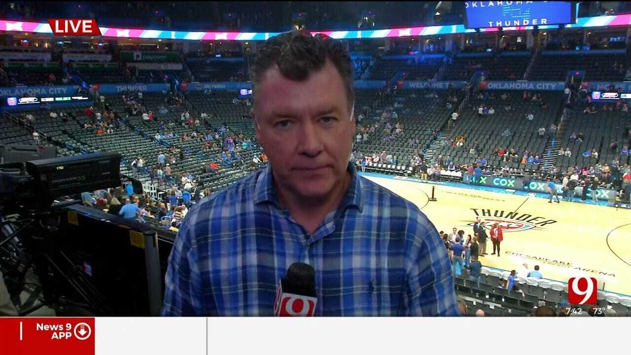 Coronavirus + NBA: Steve McGehee Reports From Chesapeake Arena