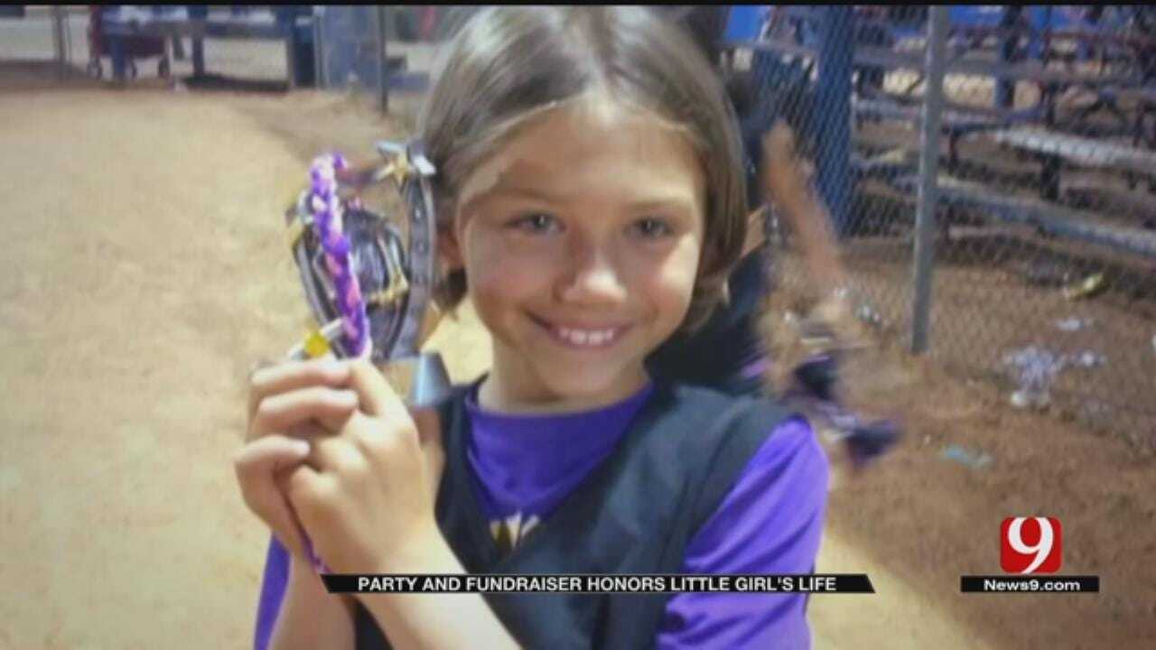 Rain Dampens Annual Fundraiser Honoring 9-Year-Old Killed In Moore Tornado