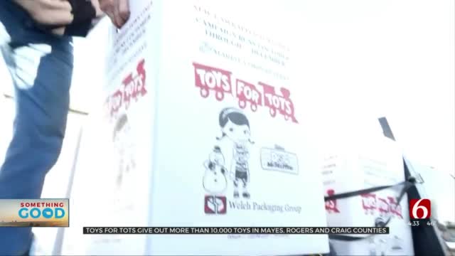 Nearly 3,000 Northeastern Oklahoma Kids To Receive Gifts From Toys for Tots
