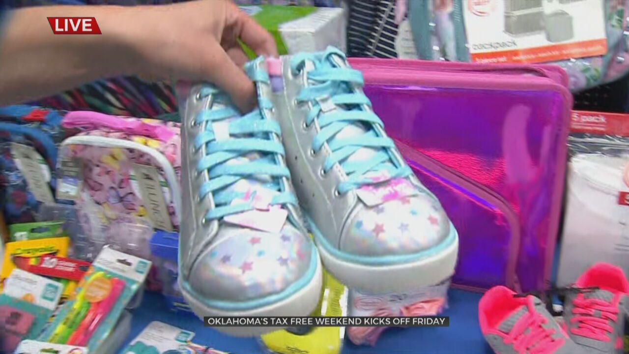 Watch: Retailers Prepare For Oklahoma's Tax Free Weekend 
