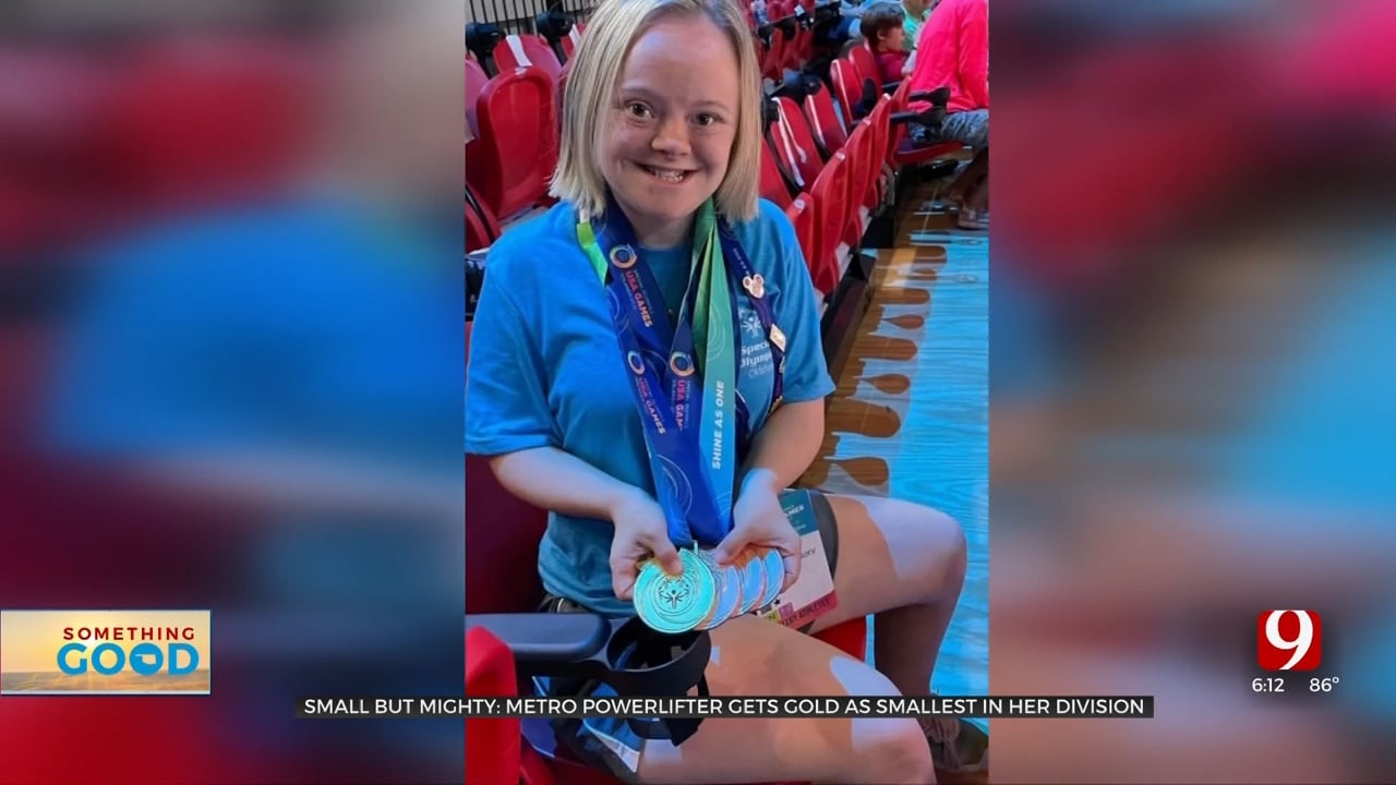 Against The Odds, Moore Special Olympics Powerlifter Brings Home 4 Medals At USA Games