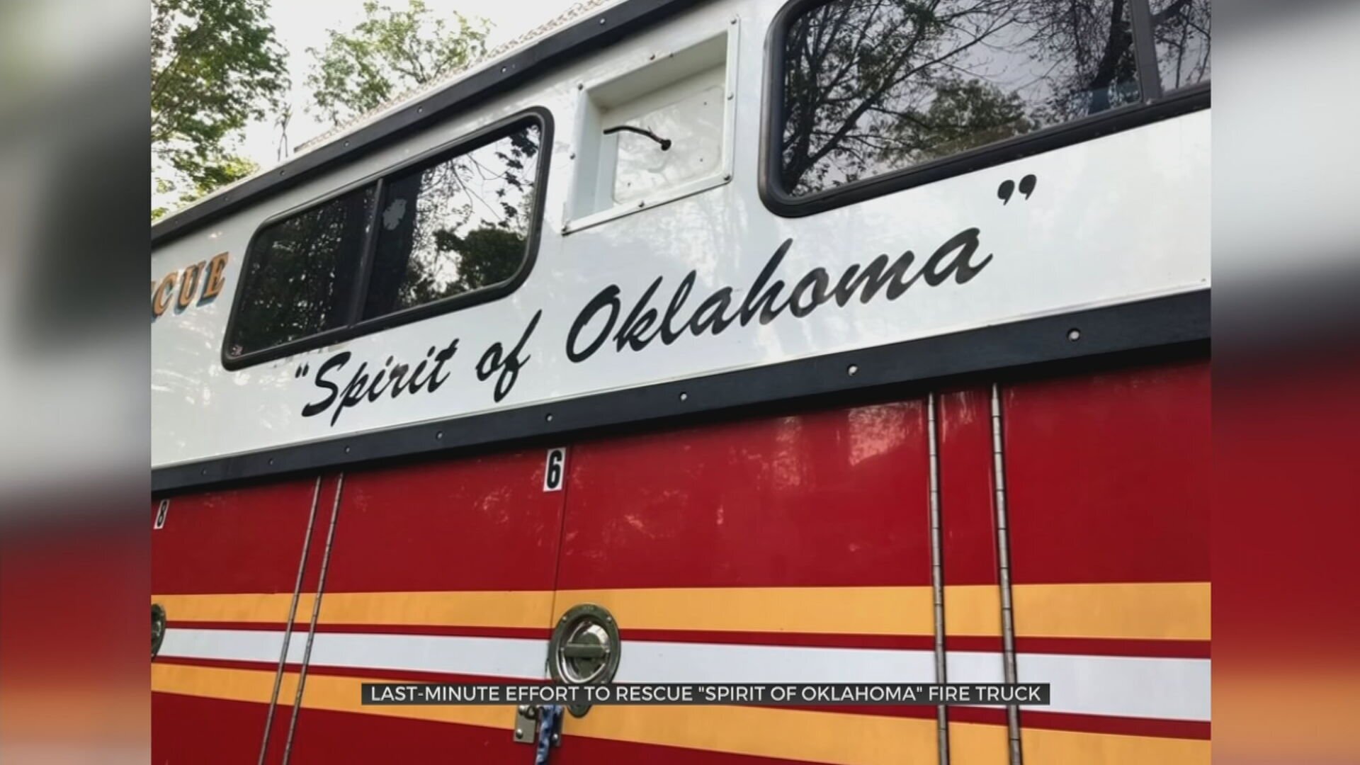 Calera Fire Department Running Out Of Time To Save ‘Spirit Of Oklahoma’ Fire Truck 
