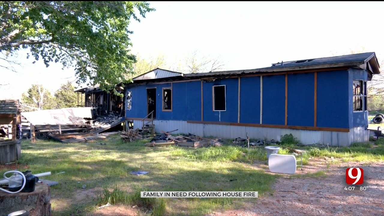 Oklahoma Family Of 7 Needs Help After Home Destroyed In Fire