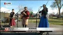 Road Trip: Musicians Perform At The Medieval Fair In Norman