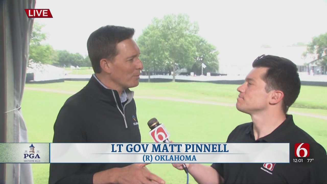 Watch: Lieutenant Gov. Matt Pinnell On PGA Impact In Tulsa