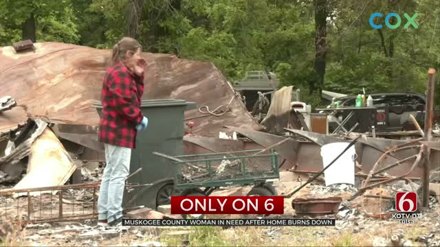 Muskogee County Woman Sews Masks For Front-Line Workers, Loses House In Fire