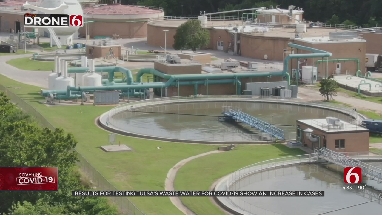Wastewater Testing Detecting Rise In Tulsa COVID-19 Infection Levels 