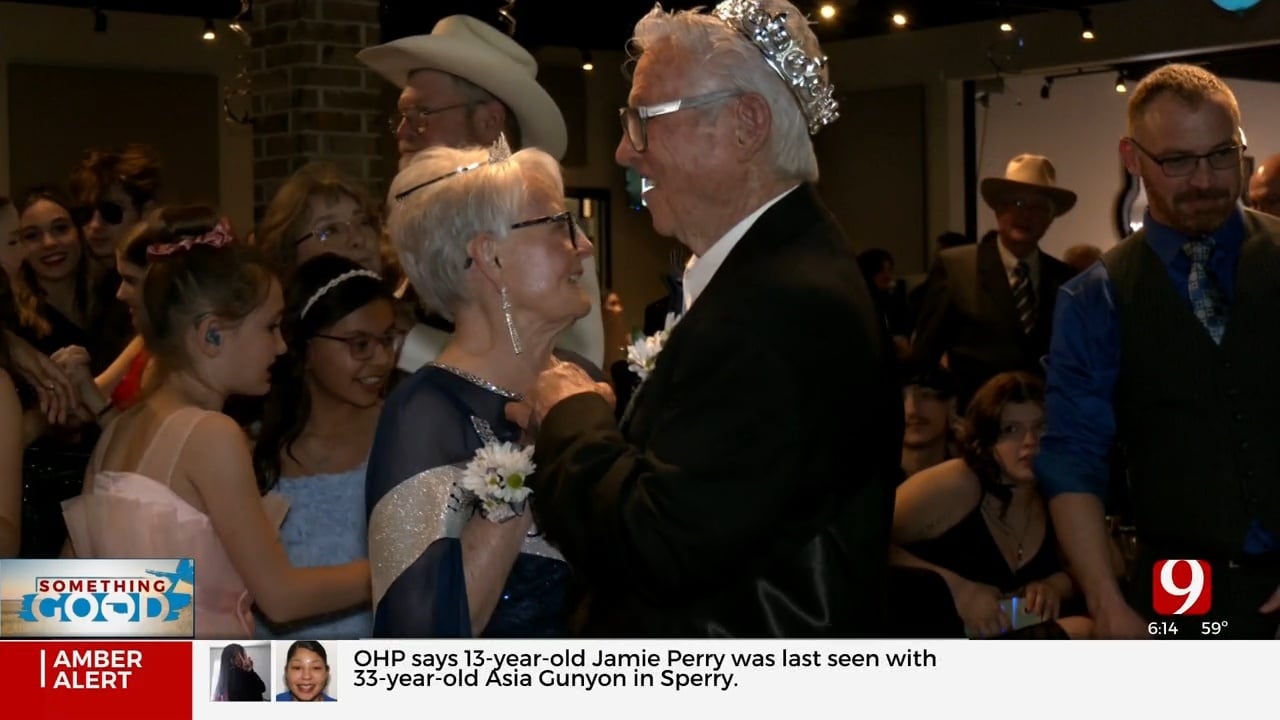 Couple Celebrates 72nd Wedding Anniversary With A Prom