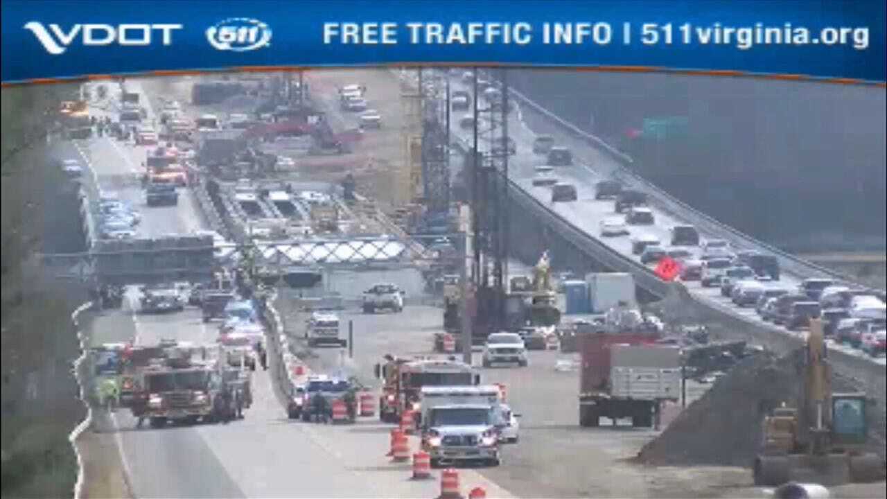 WATCH: Traffic Cam Shows Aftermath Of 69-Car Pileup On Virginia Highway