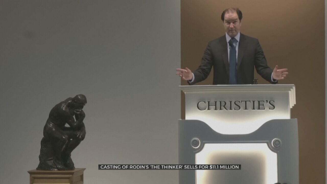 Casting Of Rodin's 'The Thinker' Sells For $11.1 Million