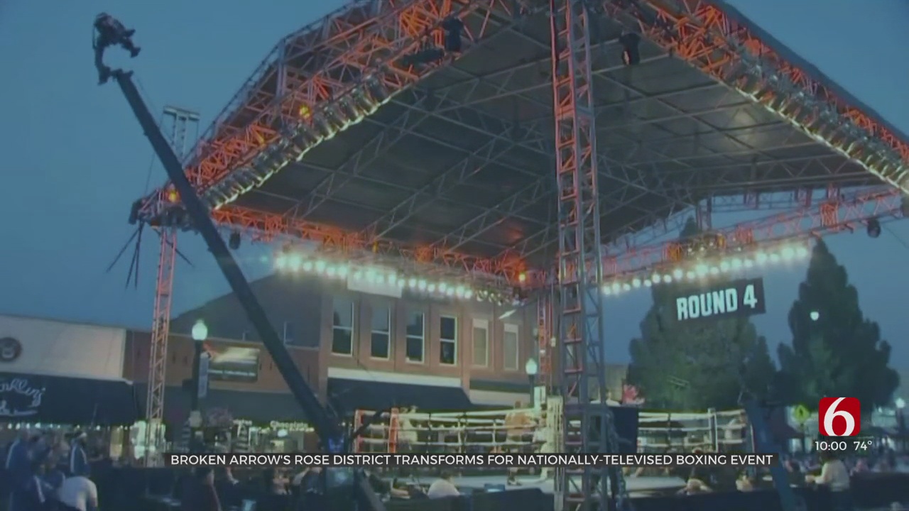 Downtown Broken Arrow Transforms For Nationally-Televised ‘Rumble In The Rose District' 