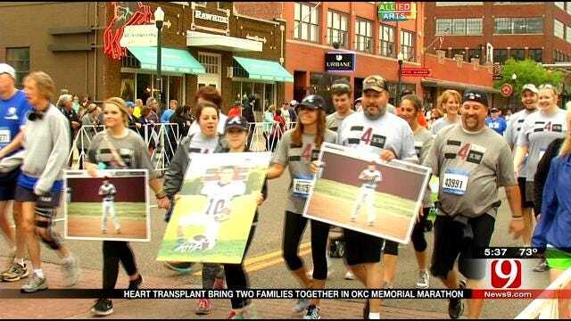 Heart Transplant Brings Two Families Together In OKC Memorial Marathon