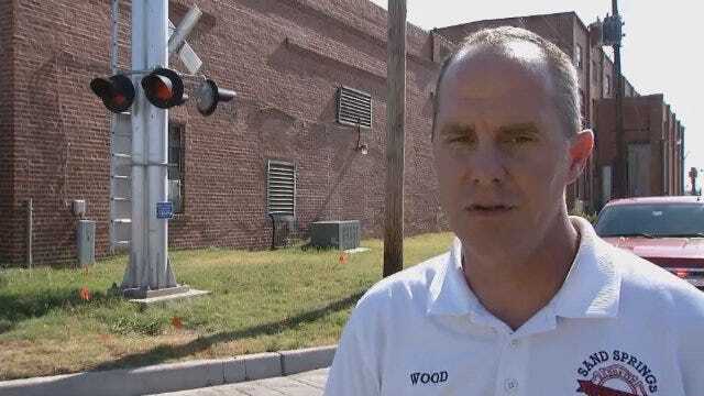 WEB EXTRA: Sand Springs Fire Chief Mike Wood Talks About Hydrochloric Acid Leak