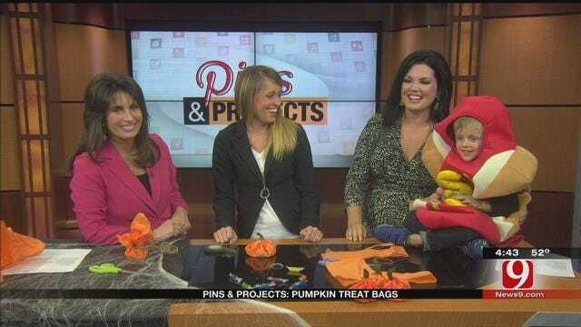 Pins & Projects: Pumpkin Treat Bags