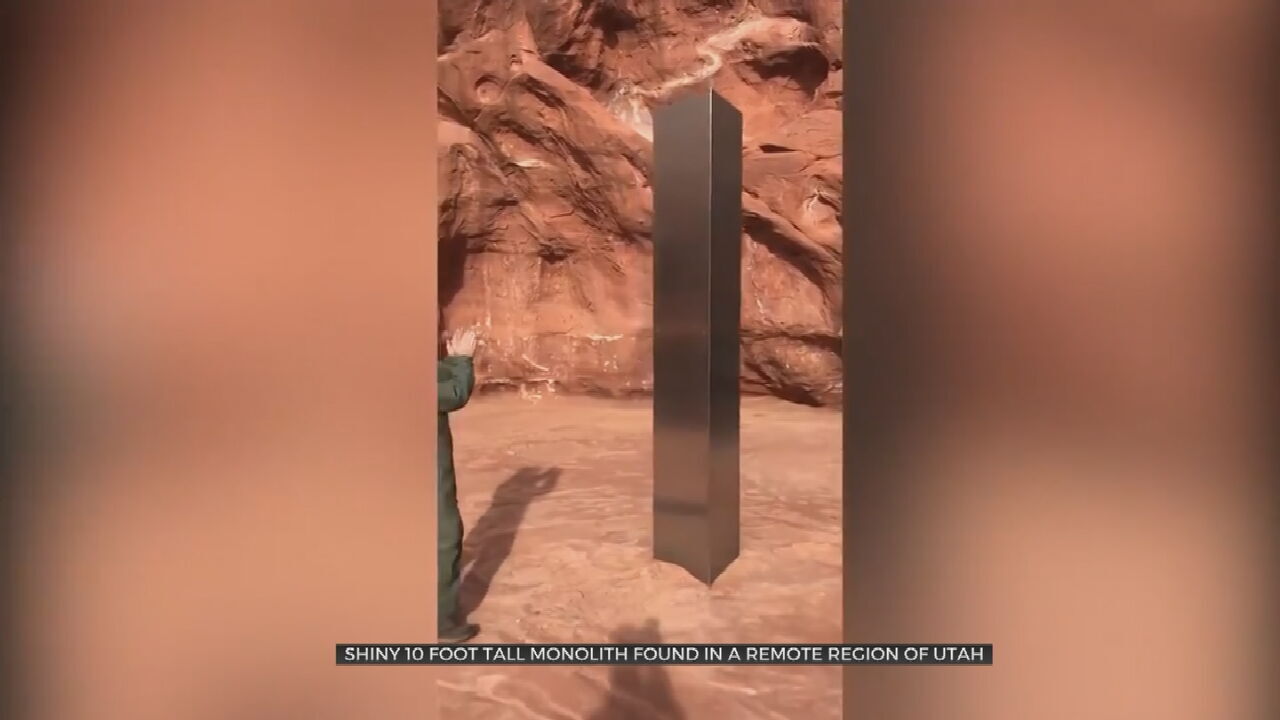 Mysterious Monolith Discovered In Utah Desert