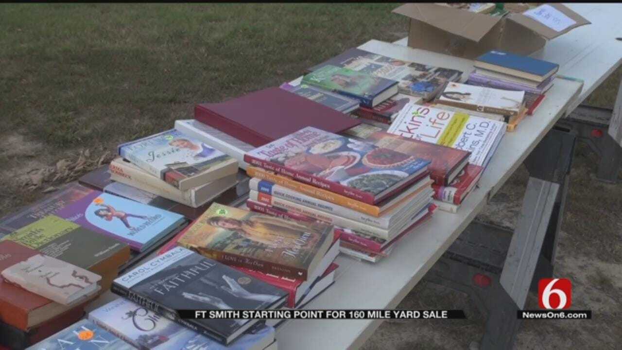 Yard Sale East Of Tulsa Stretches For 160 Miles