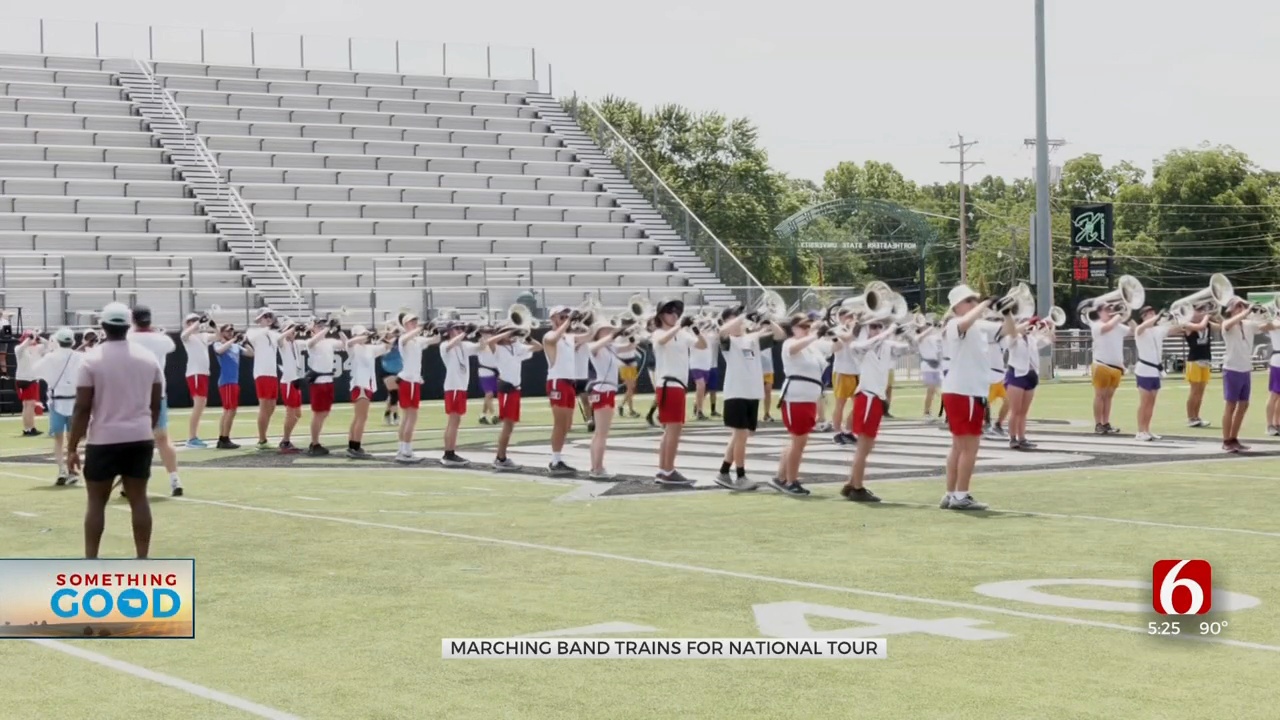 Texas Drum And Bugle Corps Training For Nationwide Tour At NSU Tahlequah Campus