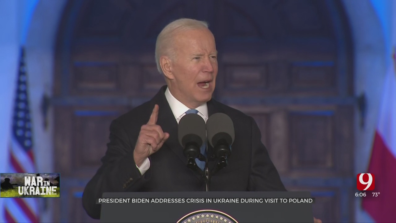 Biden On Russia’s Putin: `This Man Cannot Remain In Power’