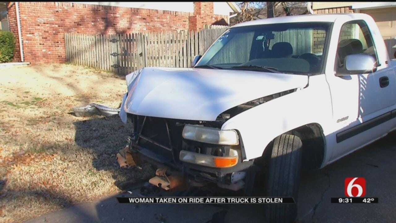 Broken Arrow Woman Thrown From Moving Truck As It Was Being Stolen