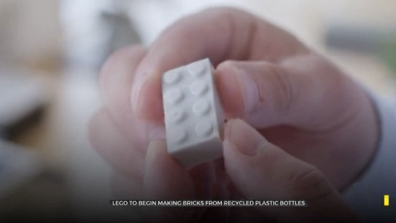 Lego Makes Experimental Brick From Recycled Plastic Bottles