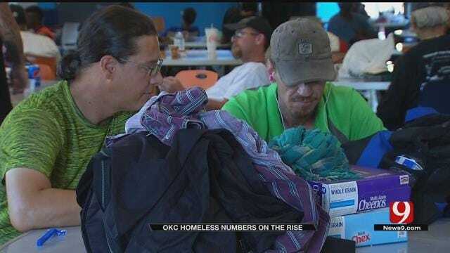 OKC Homeless Numbers On The Rise