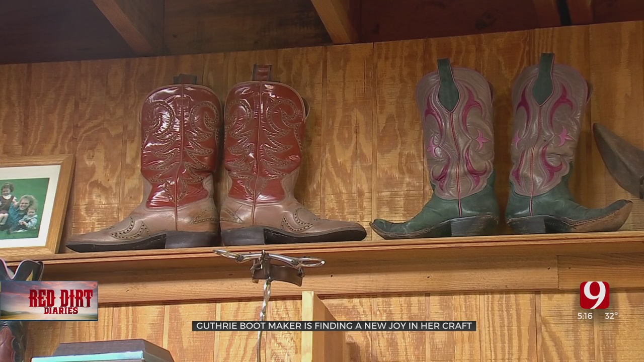 Guthrie Boot Maker Finds A New Joy In Her Craft