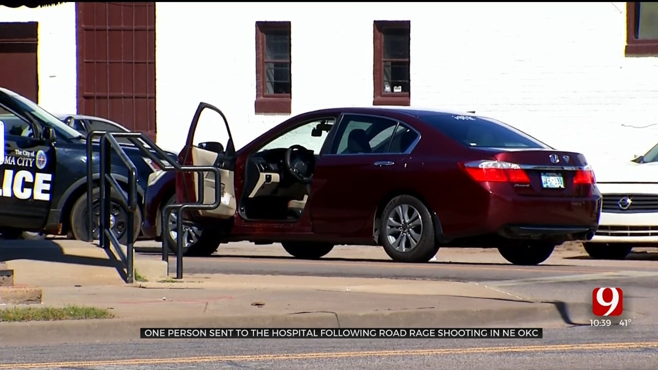 Possible Road Rage Shooting Injures 1 In Oklahoma City