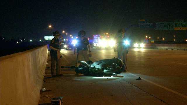 WEB EXTRA: Motorcyclist Critically Injured In High-Speed Tulsa Wreck
