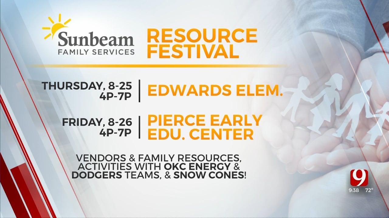 Sunbeam Family Services Hosting 2 Festivals To Provide Community Resources