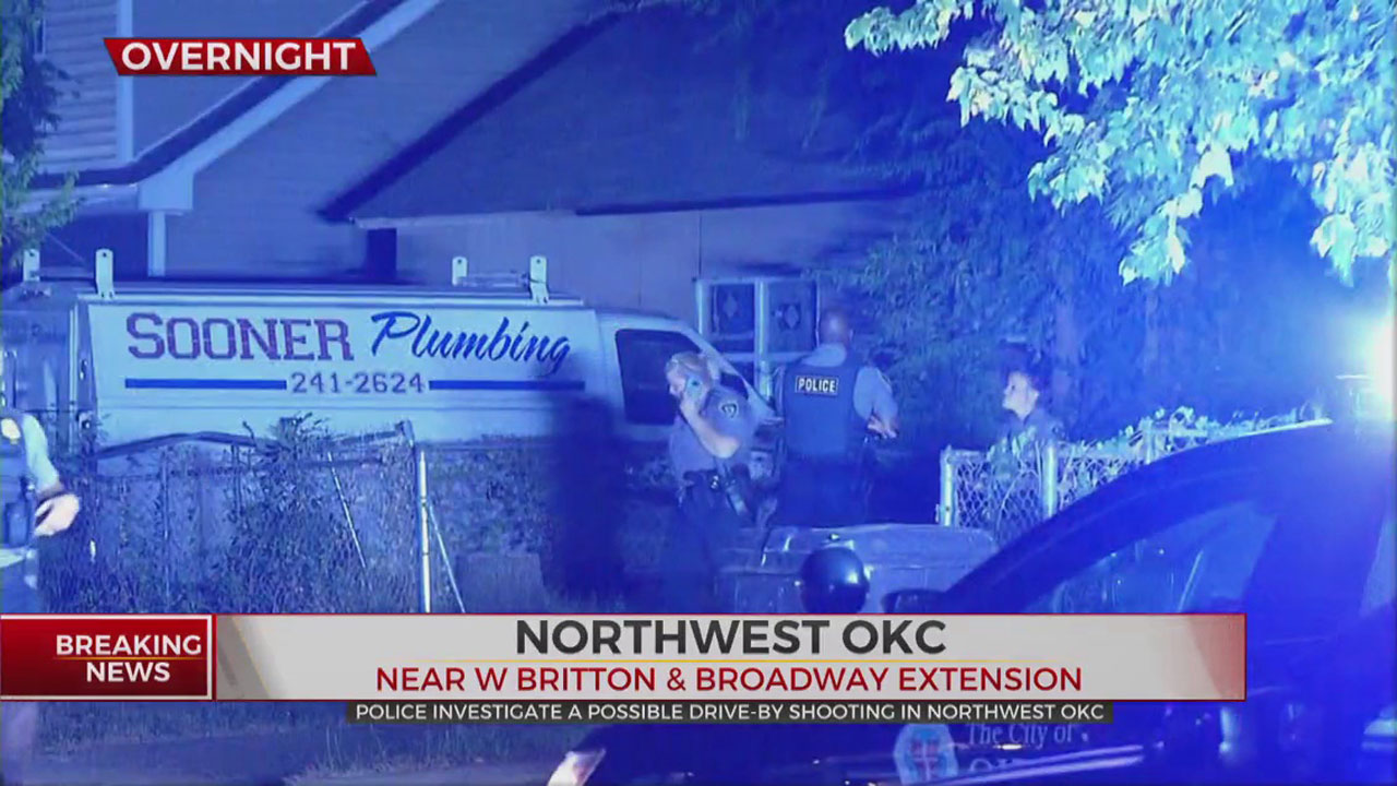 30 Rounds Fired In Drive-By Shooting In NW OKC