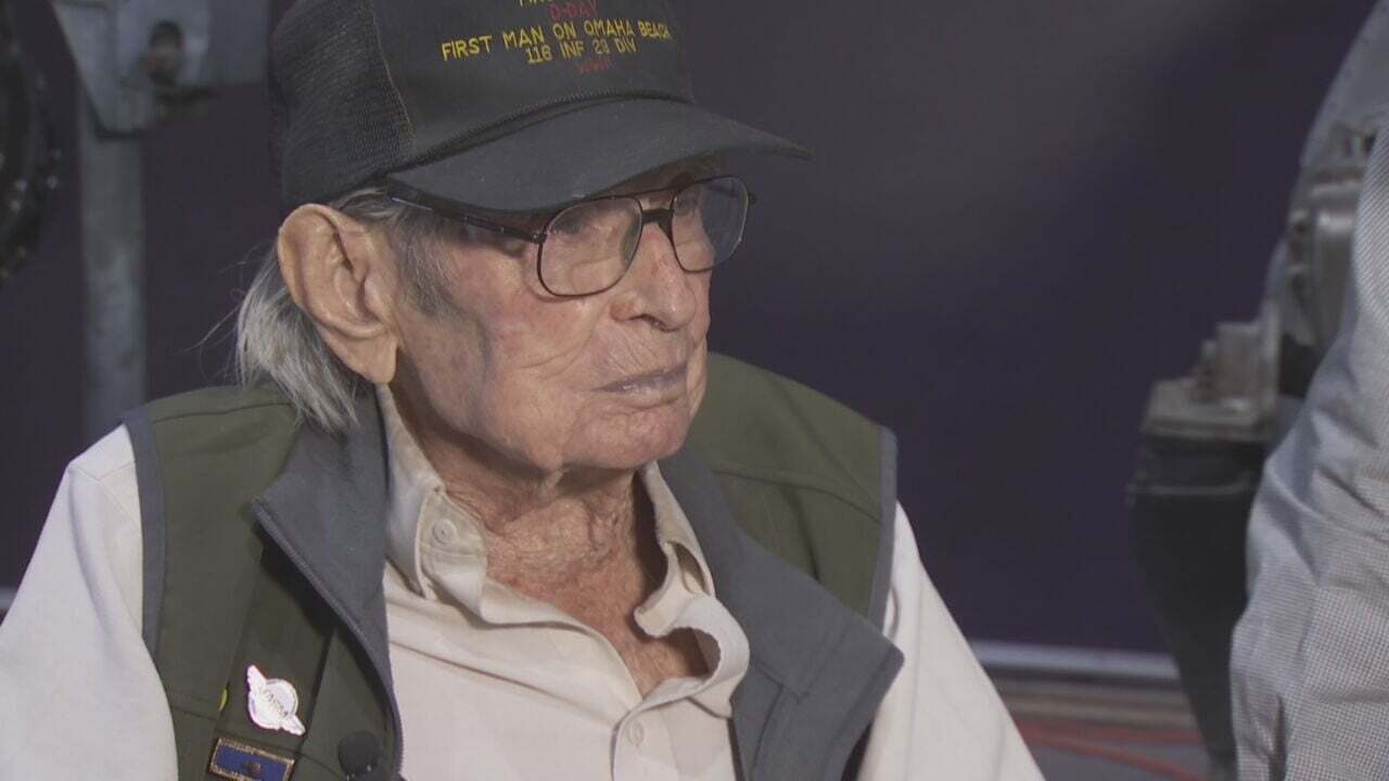 79 Years Later: Oklahoma Veteran Who Survived 1st Wave On D-Day Reflects On Invasion