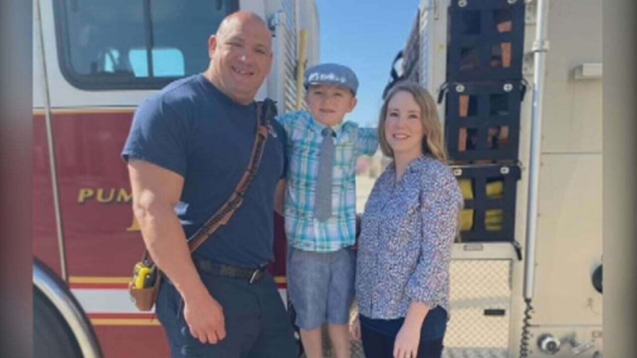 Off-Duty Firefighter & His Wife Save Neighbor From Dog Attack