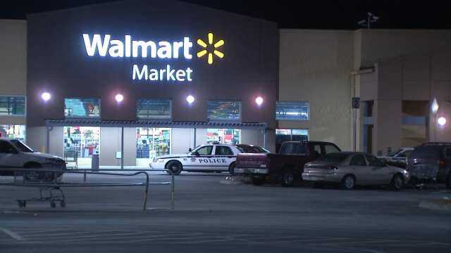 WEB EXTRA: Video From Scene Of Robbery At Tulsa Walmart Neighborhood Market