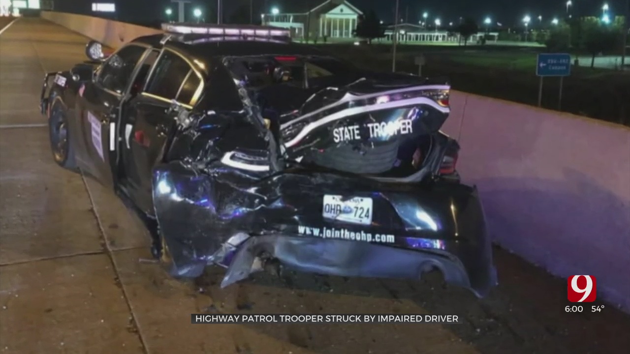Alleged Repeat DUI Driver Crashes Into OHP Trooper 