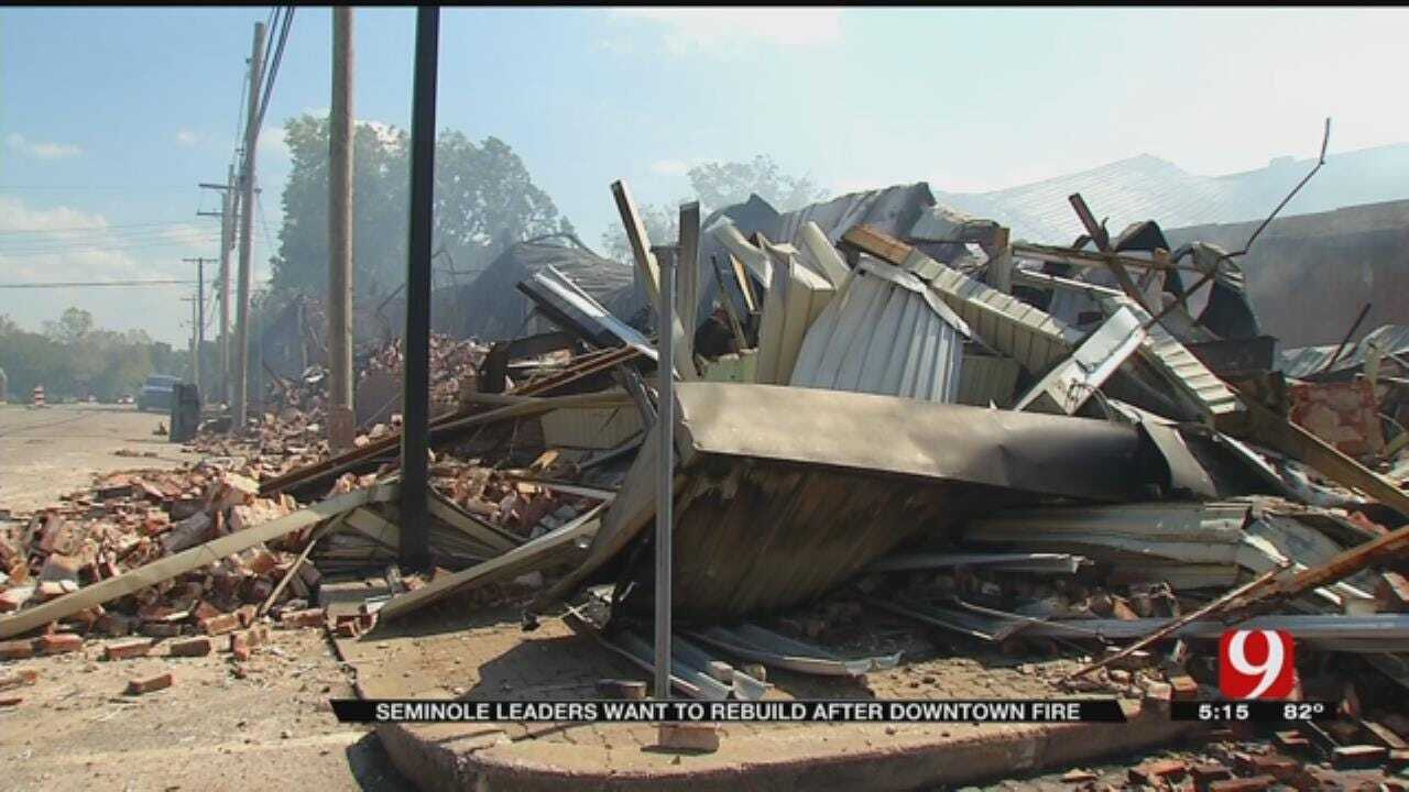 Seminole Community Looks To Rebuild After Devastating Fire