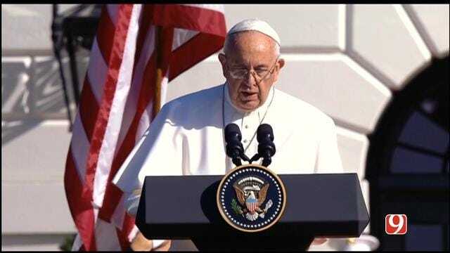 Pope Francis Speaks At White House