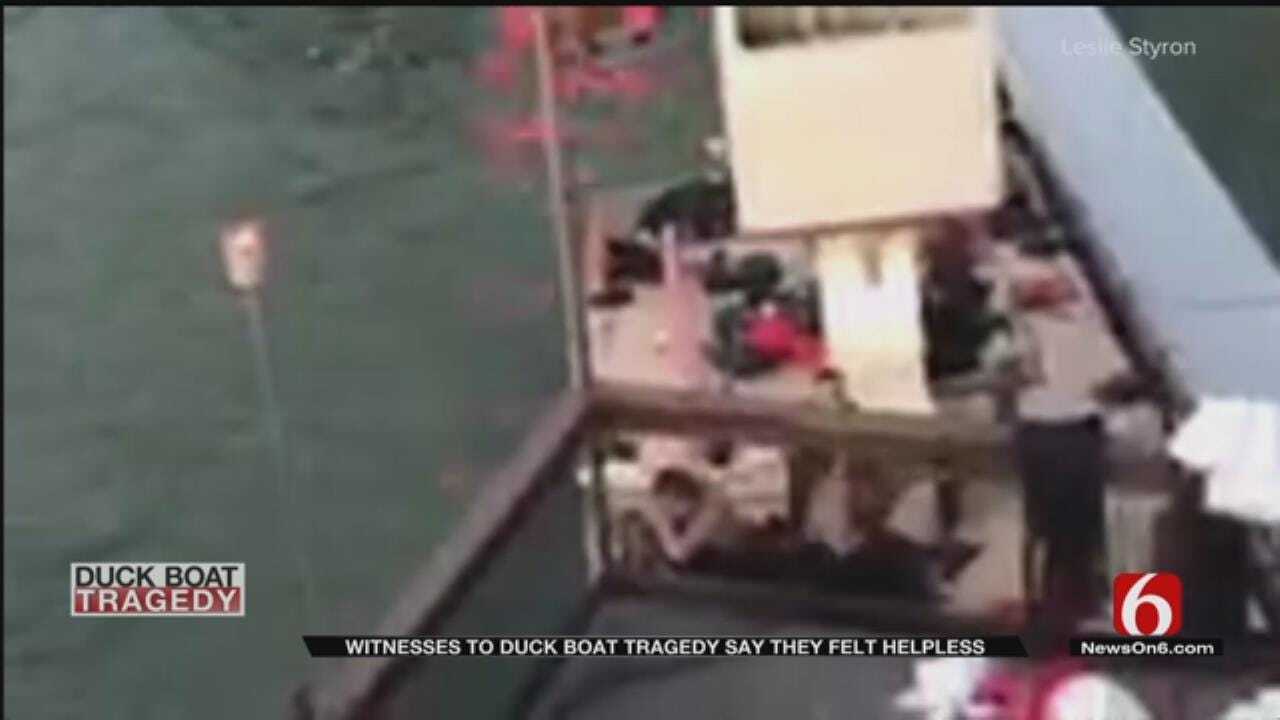 Chelsea Couple Witnessed Duck Boat Accident