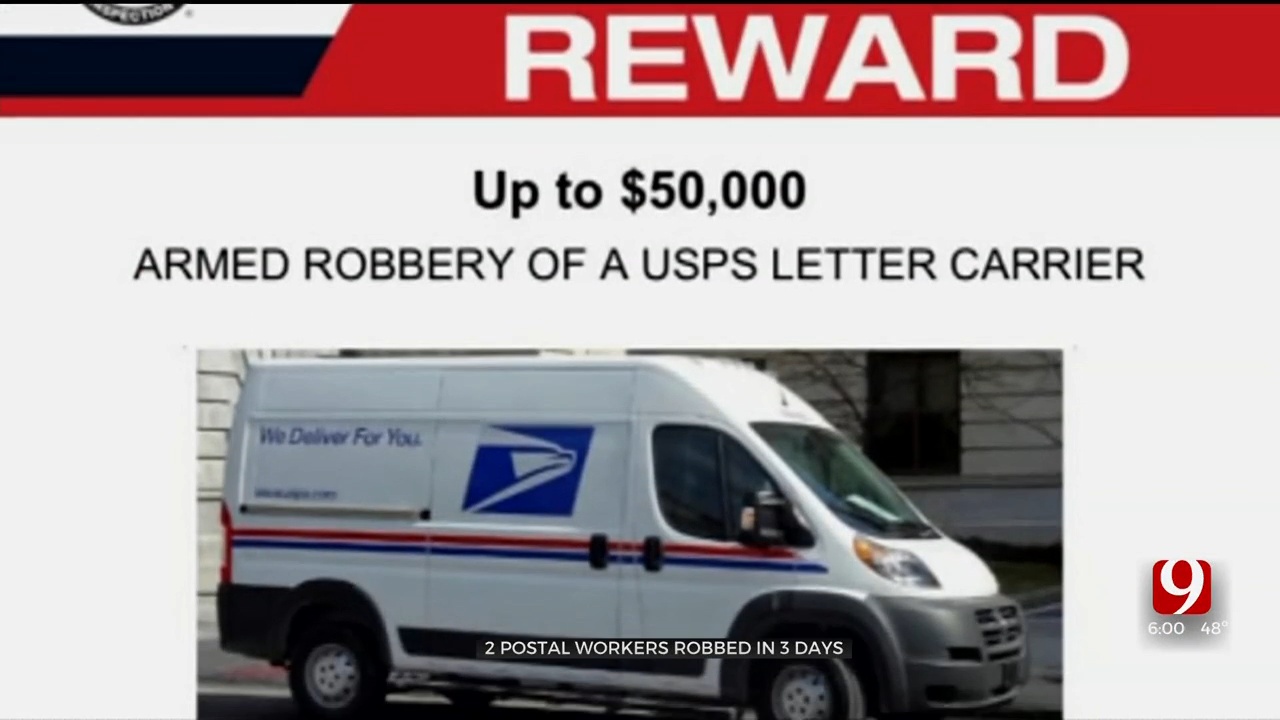 Robbers Target 2 Metro Area Letter Carriers In 3 Days
