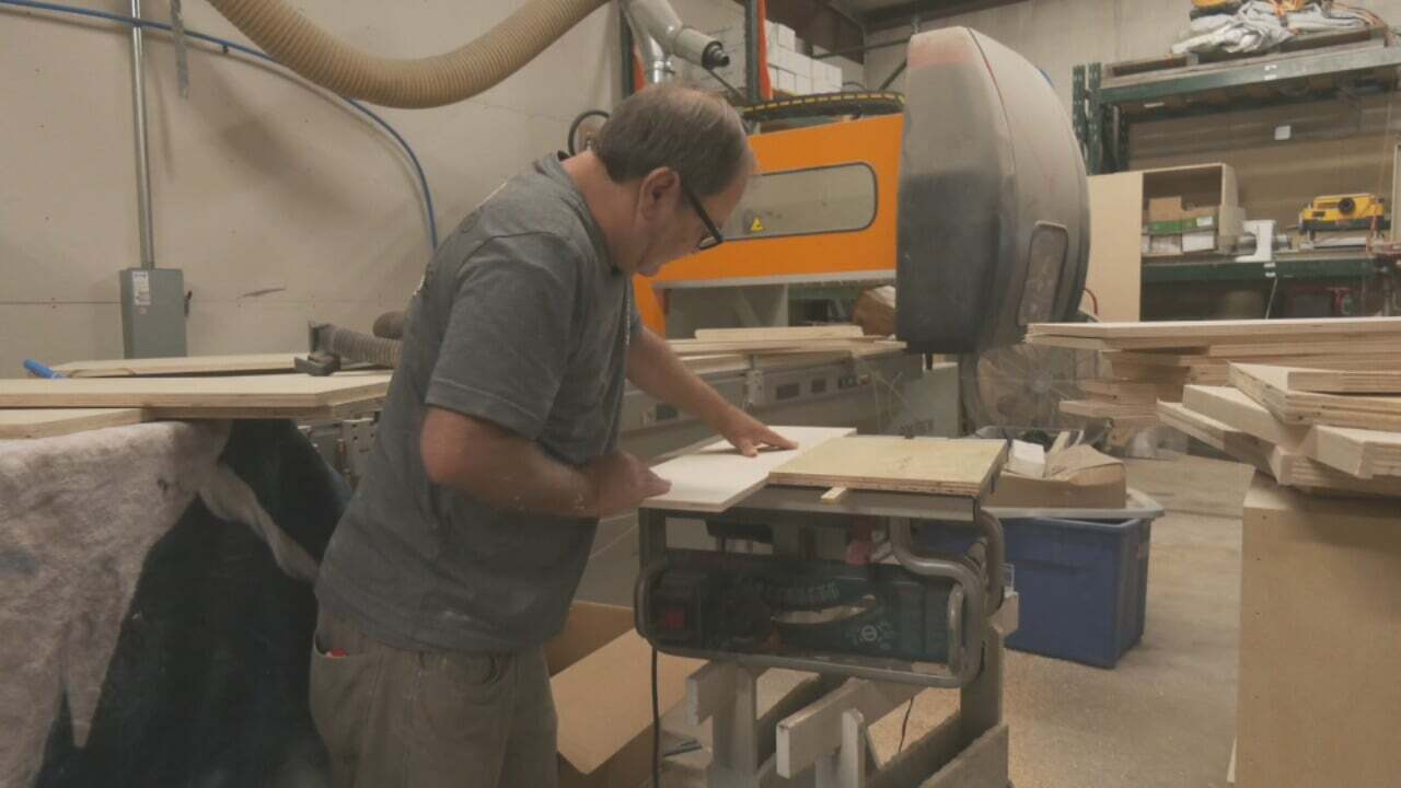 Tulsa Man Creates Wood Workshop For Deaf Workforce