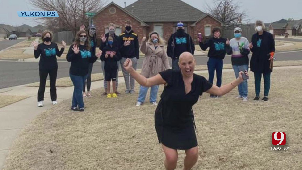 Yukon Teacher Celebrates Being Cancer Free After Completing Chemotherapy 