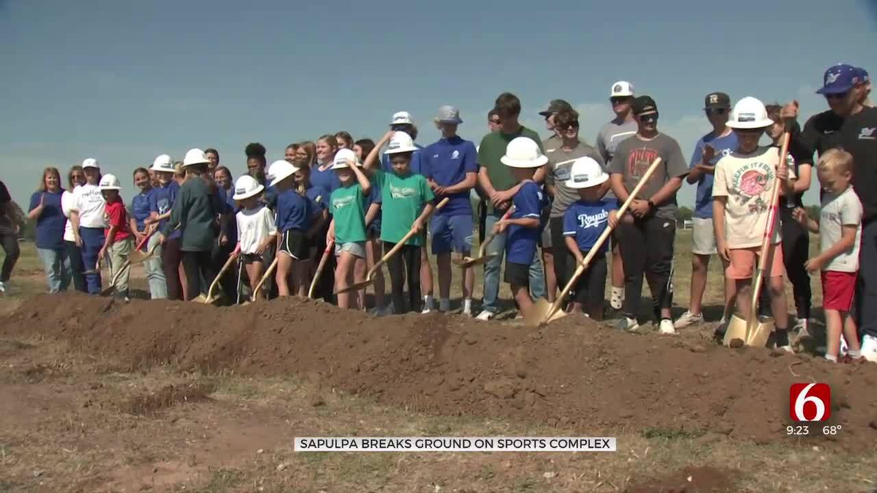 Sapulpa Public Schools Breaks Ground On $23 Million Sports Complex