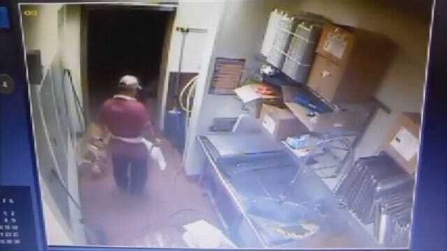 WEB EXTRA: Armed Robbery At OKC Popeye's Chicken