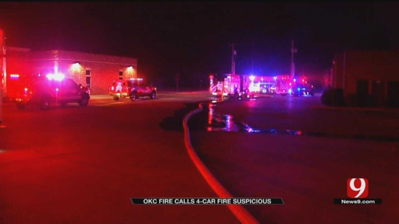 OKC Fire Department Investigating Suspicious Series Of Fires
